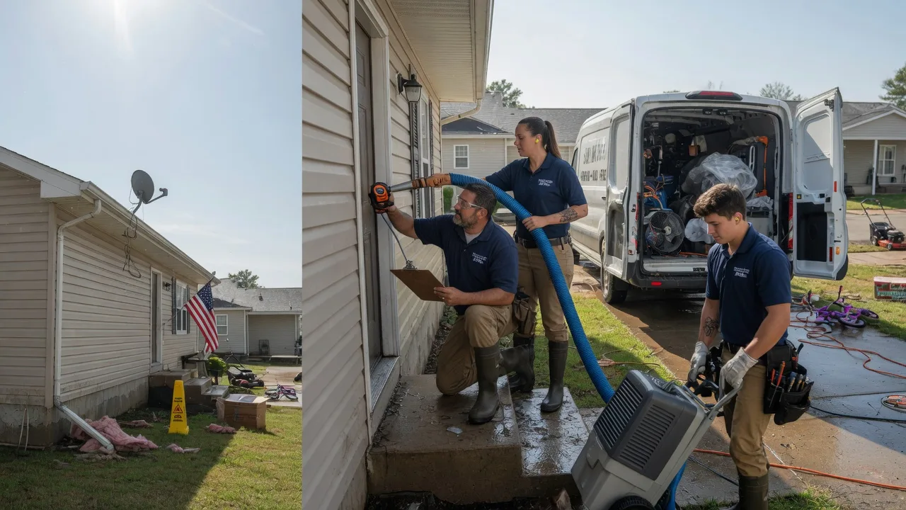 Ceiling Water Damage Restoration in Erwin, NC near me